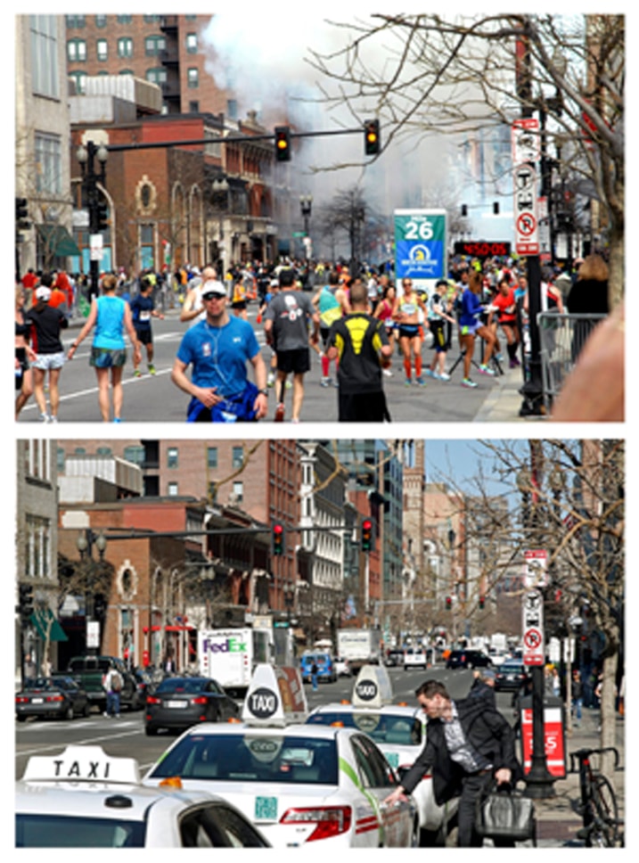 Boston Marathon Then And Now