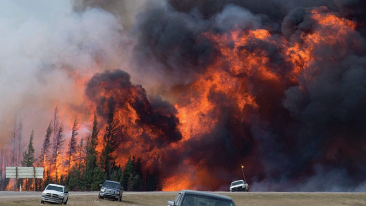 Alberta Wildfire 20160508