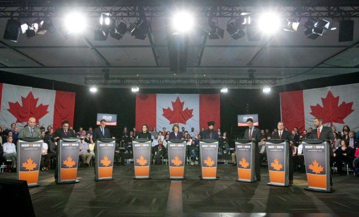 NDP candidates
