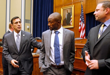 Darrell Issa, Dominique Foxworth, Ernie Conwell