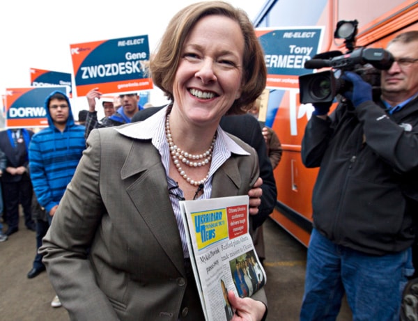 Election, Alberta Premier Alison Redford