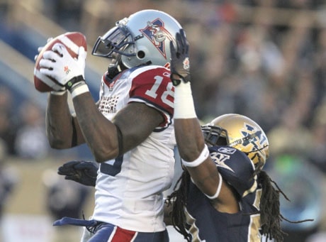 CFL Alouettes Blue Bombers