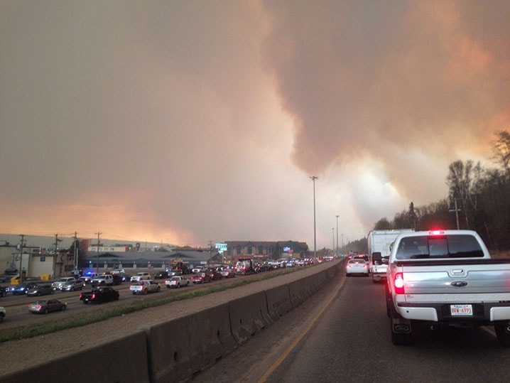 Alta Wildfire Evacuation