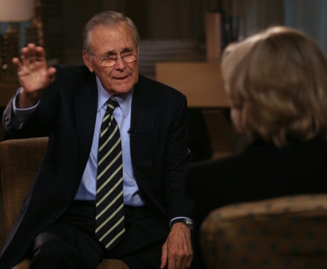 Donald Rumsfeld, Diane Sawyer