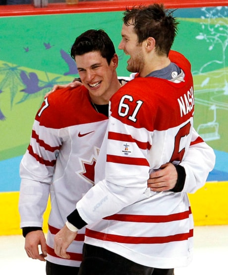 Rick nash team best sale canada jersey