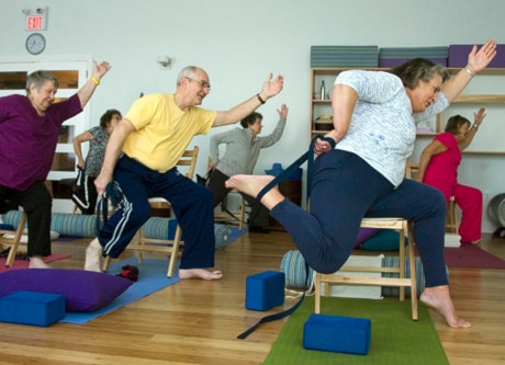 HealthMatters Seniors Yoga 20110110