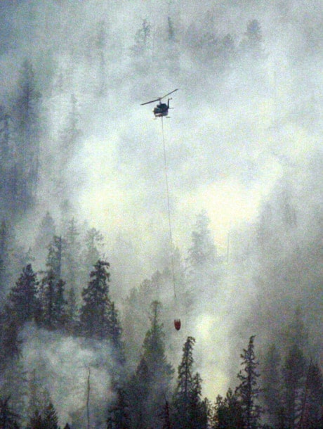 Terrace Mountain Fire