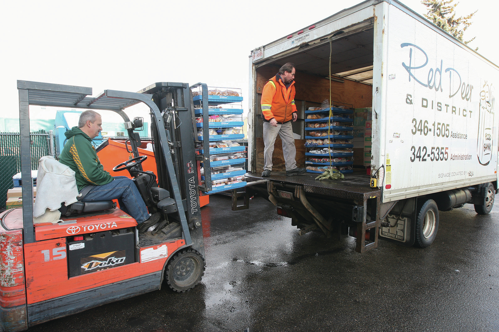 Huge increase in demand for hampers at Red Deer Food Bank Red Deer