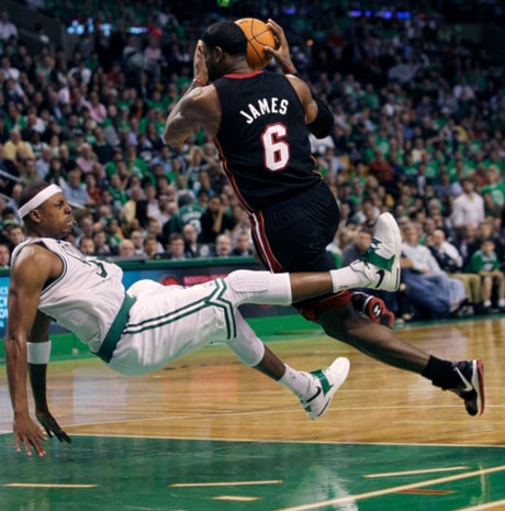 Paul Pierce, LeBron James