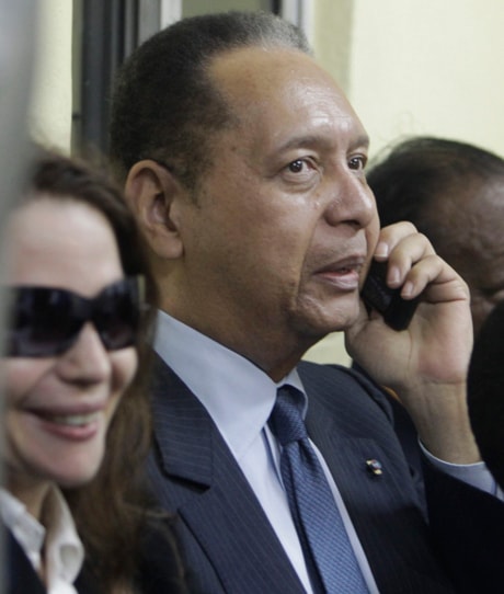 Juan-Claude "Baby Doc" Duvalier, Veronique Roy