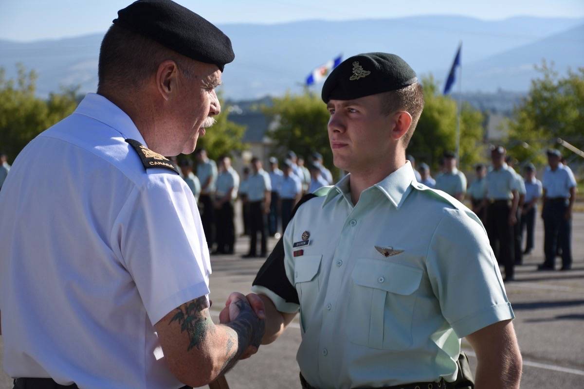Red Deer cadet fills leadership role during summer training Red Deer
