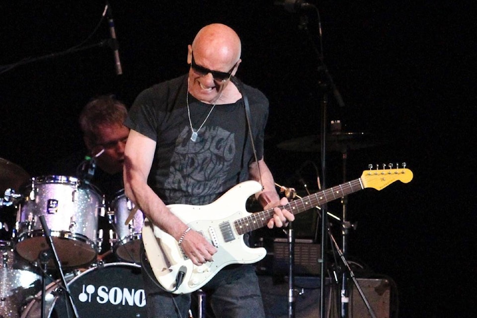 Canadian rock icon Kim Mitchell brought his signature sound to Red Deer Thursday night at the ENMAX Centrium. (Photo by Sean McIntosh/Advocate staff)