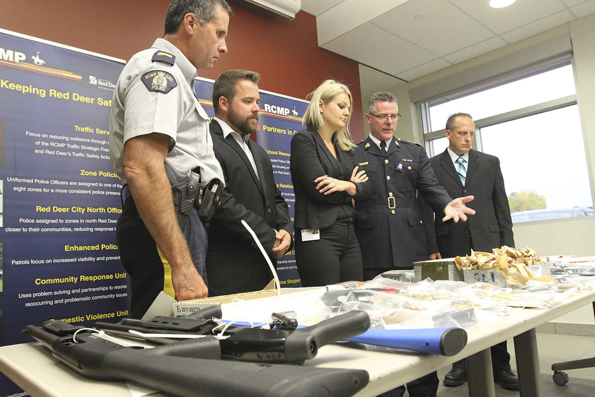 Watch Four face charges from Sylvan Lake drug and gun bust Red Deer