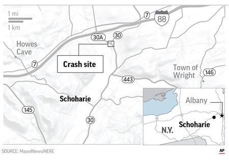 Roads where limo crash killed 20 are a menace, store says