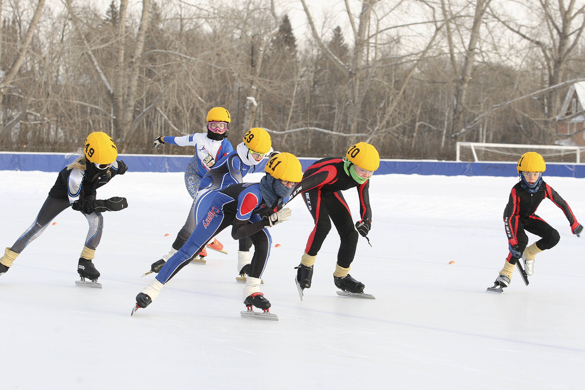 WATCH Skaters hit the outdoor oval for first ever Jeremy Wotherspoon Open Red Deer Advocate