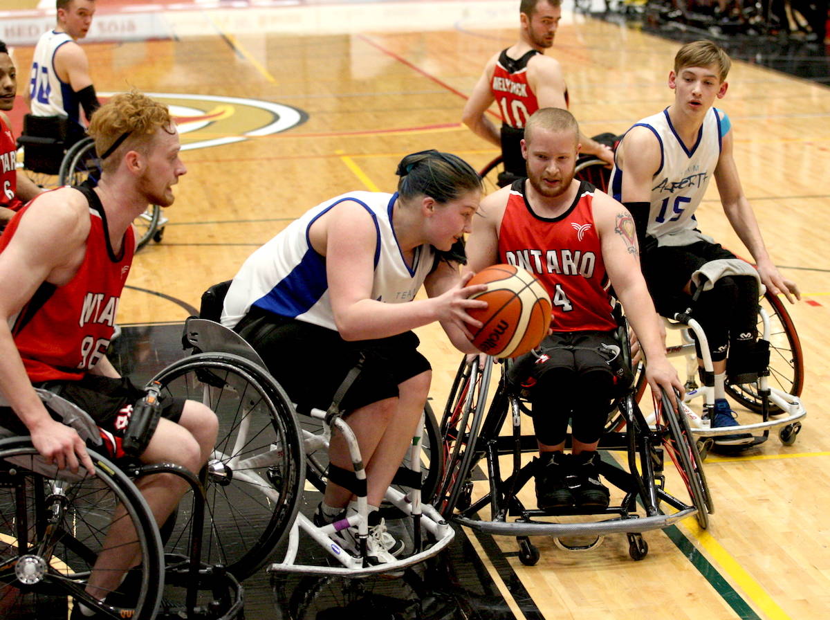 Alberta keeps rolling in wheelchair basketball Red Deer Advocate