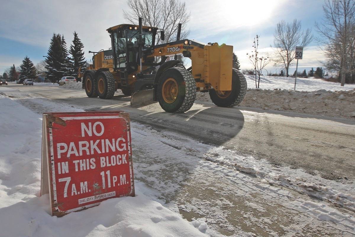This week’s snow plowing schedule Red Deer Advocate