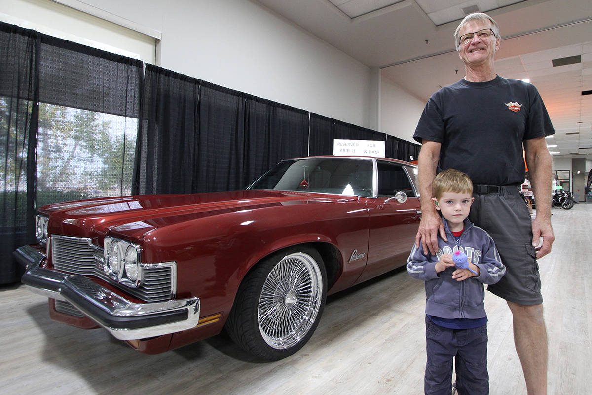 Red Deer auction displays car that raised 100,000 for children who