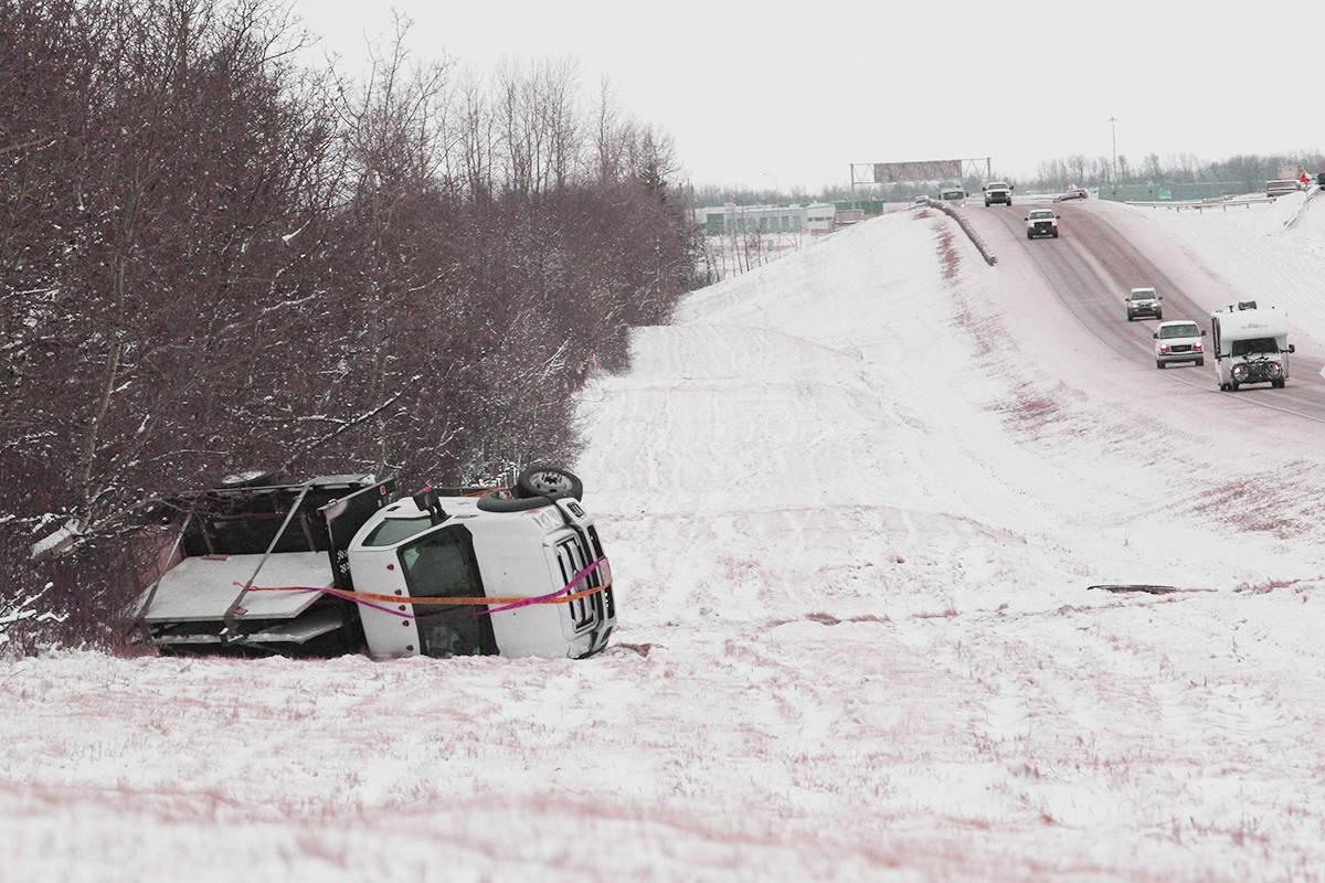 Updated RCMP ask drivers to stay off Highway 2 from Red Deer to Ponoka