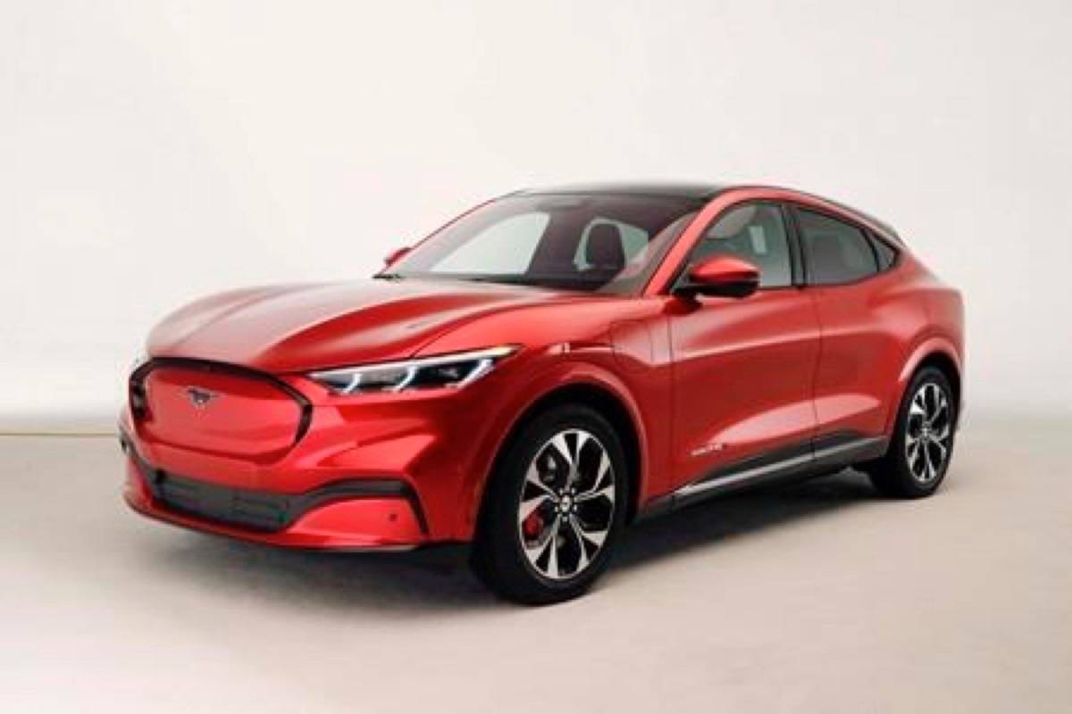 New electric online mustang suv