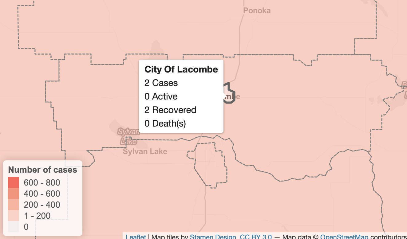 Alberta COVID19 website provides more context on cases