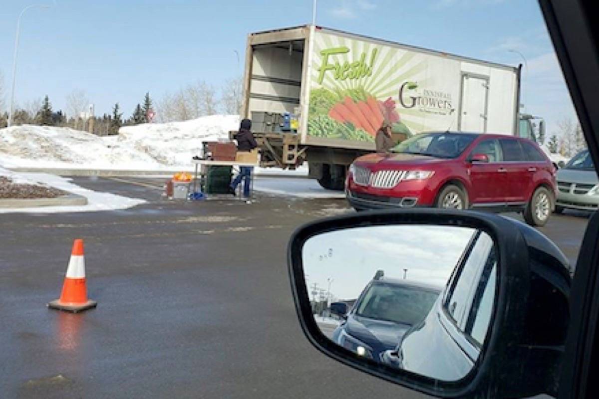 Curbside farmers market a hit in Gasoline Alley Red Deer Advocate