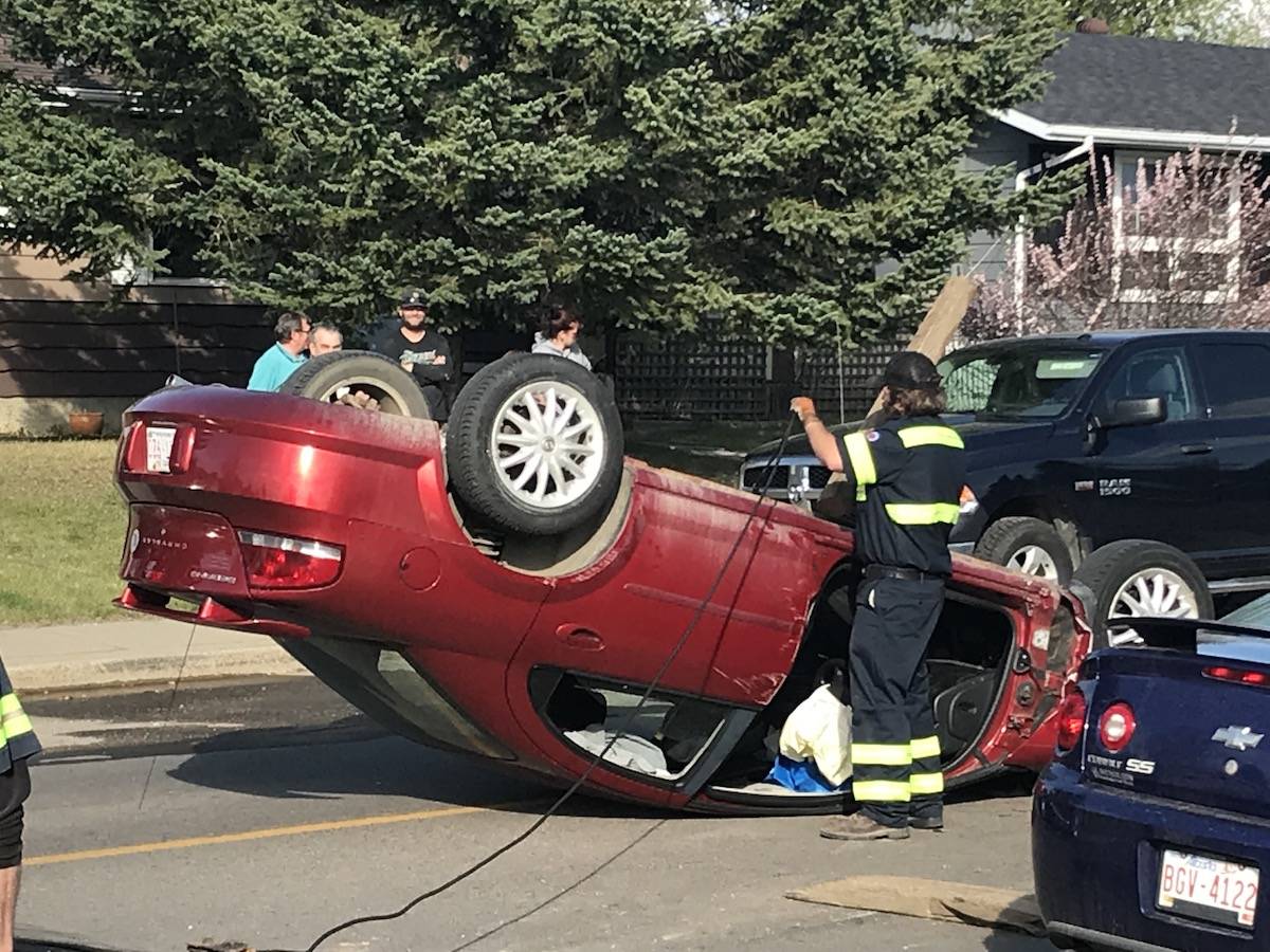 This Might Be the Weirdest Car Crash Ever