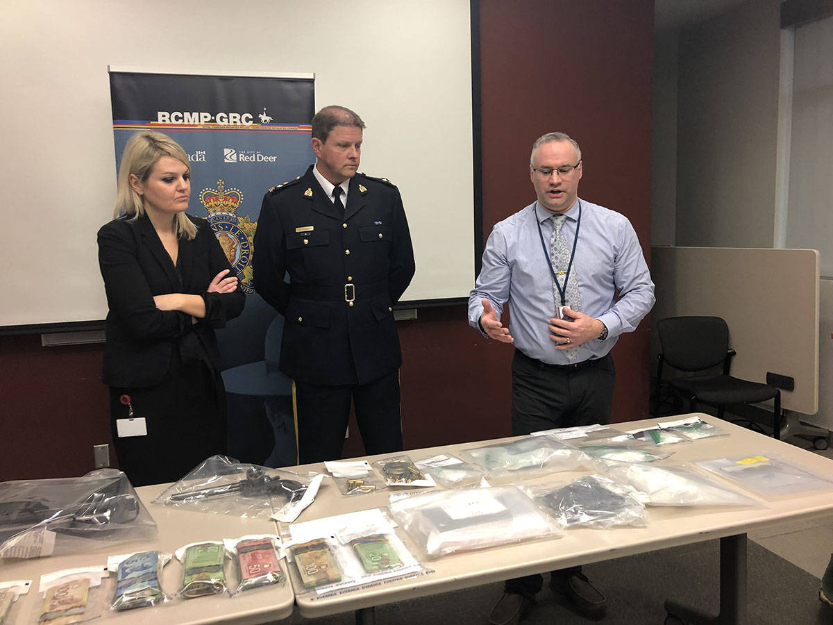 Drug bust Red Deer RCMP seize drugs, cash, vehicles Red Deer Advocate