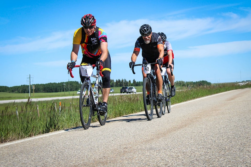 MS Society bike ride from Airdrie to Olds raises thousands Red Deer Advocate