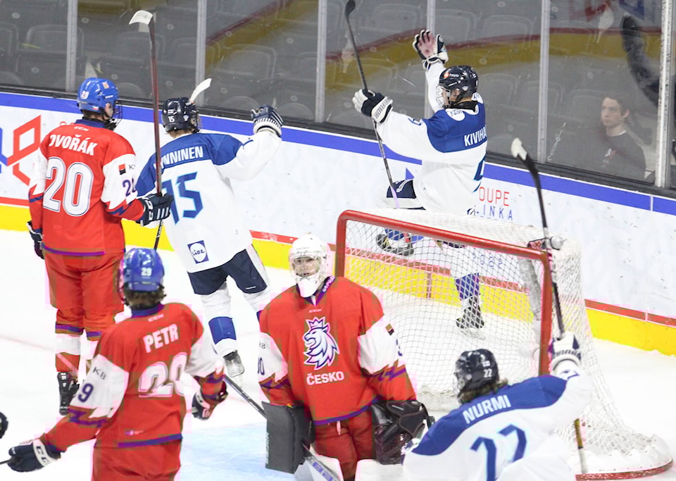 Finland captures the bronze medal at Hlinka Gretzky Cup Red Deer Advocate