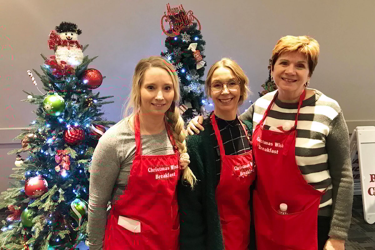 Christmas Wish Breakfast in Red Deer a big success Red Deer Advocate