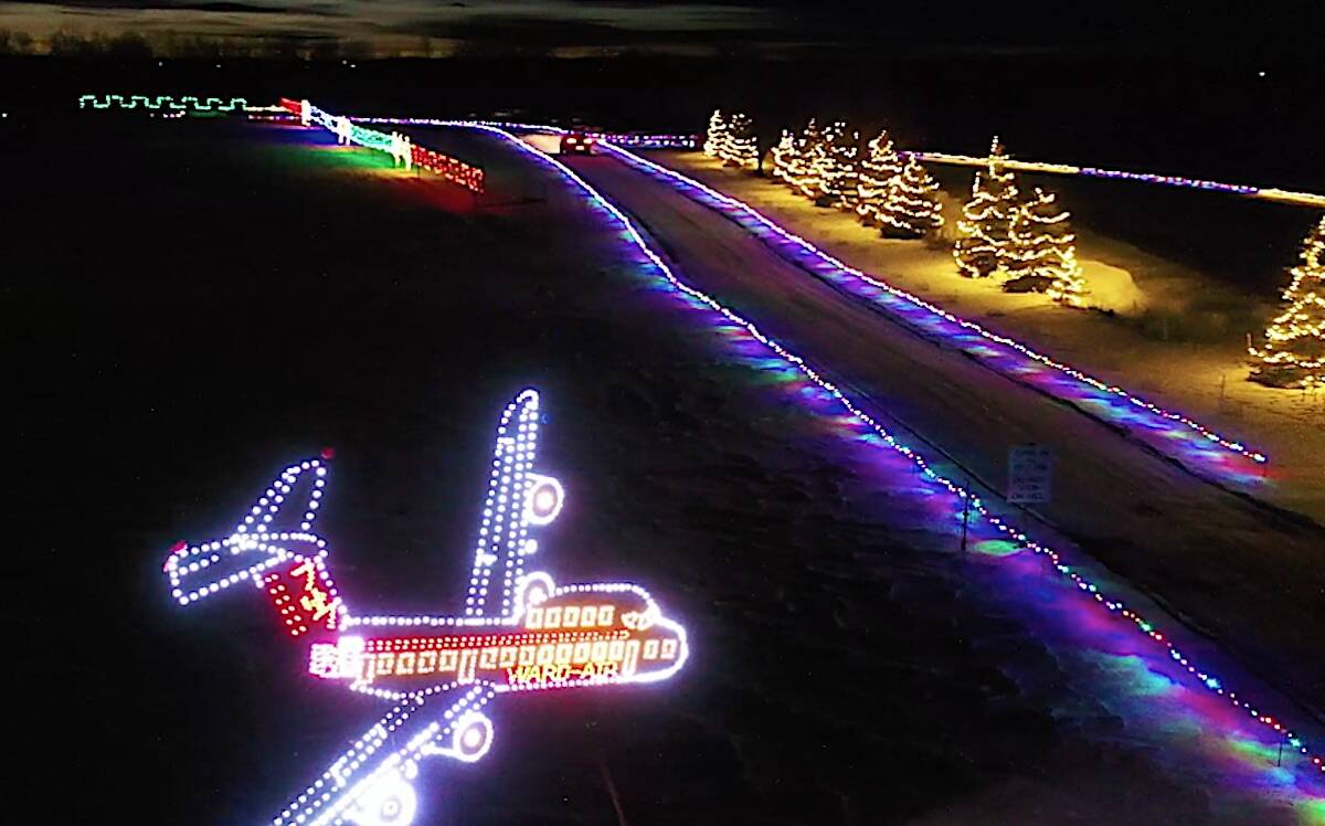 Innisfail wildlife park’s Light the Night display draws hundreds of