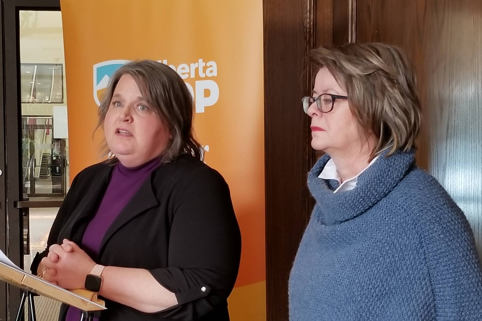 Red Deer NDP candidates promote Family Health Clinics to improve