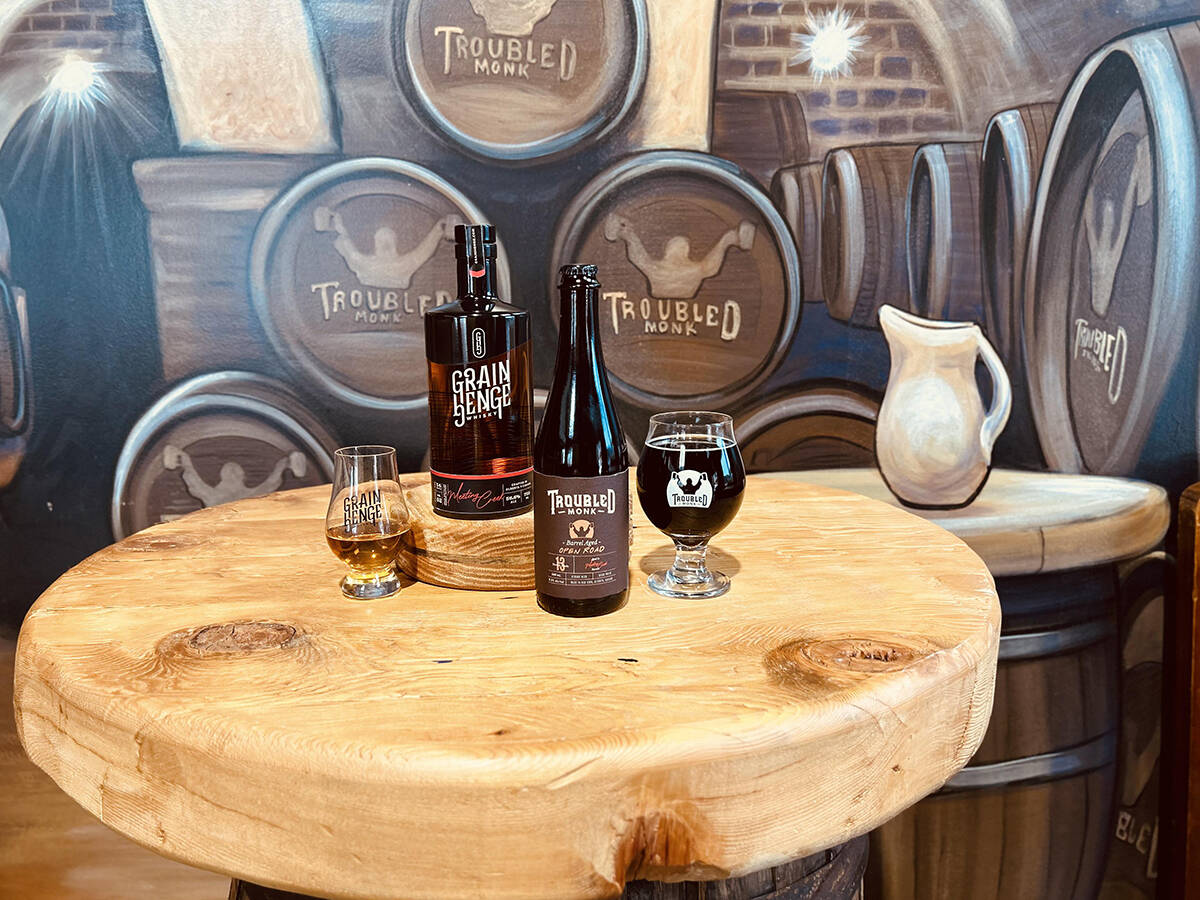This April, GrainHenge Whisky is releasing their second expression of Meeting Creek, and Troubled Monk releases Open Road Barrel Aged beer; an imperial style beer that was aged in the whisky barrels of the first release of Meeting Creek.