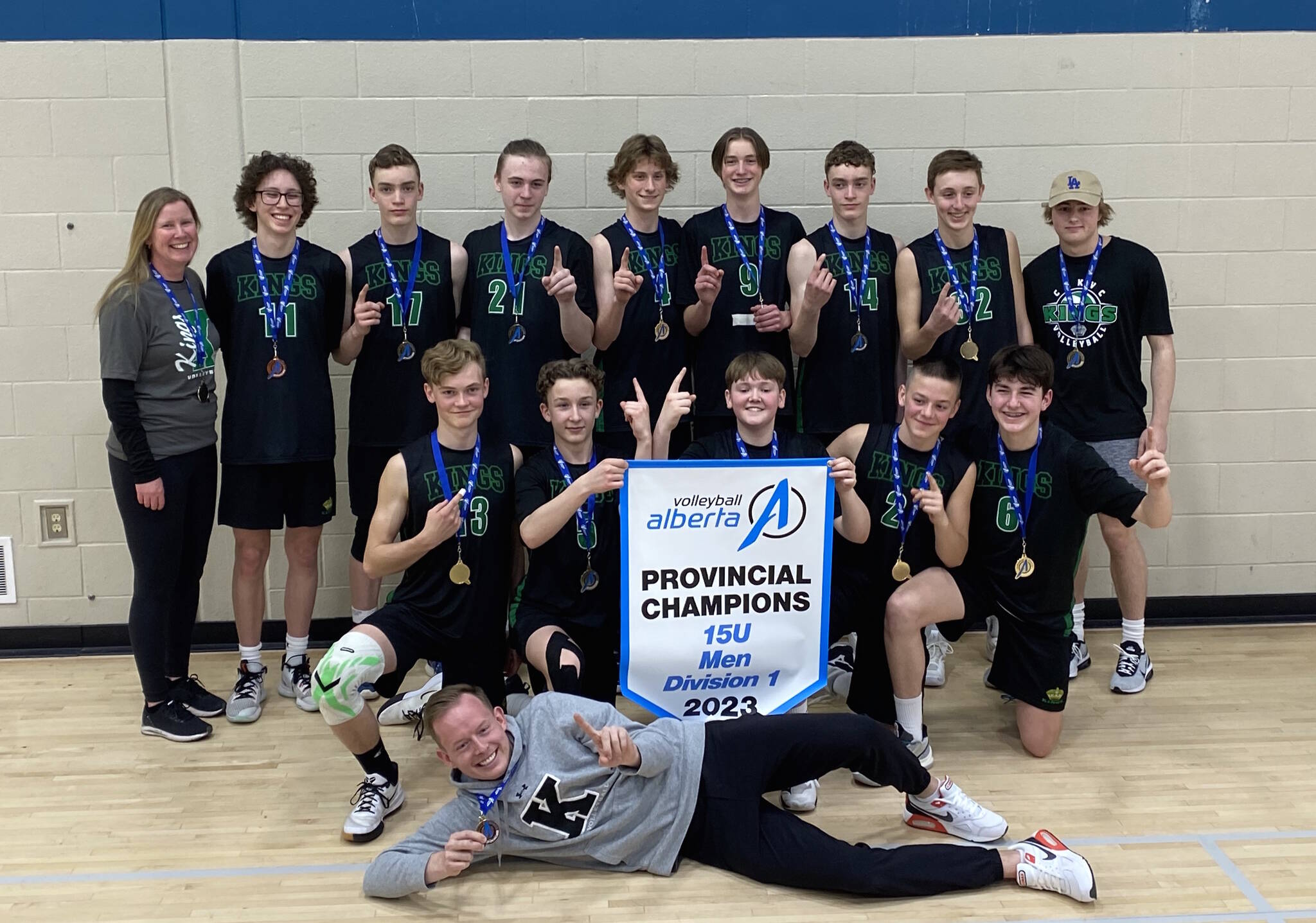 Central Alberta Kings Volleyball wins U15 Division 1 Provincial Championship Red Deer Advocate