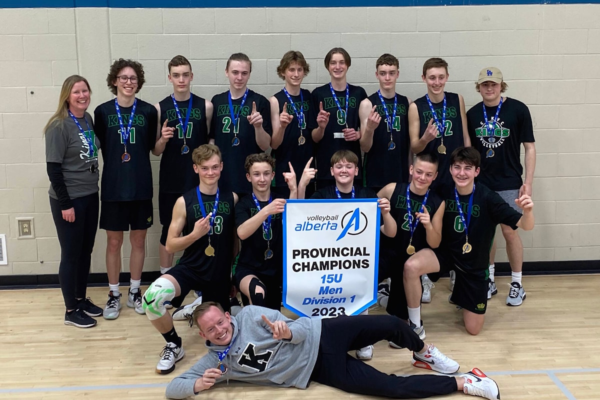 Central Alberta Kings Volleyball wins U15 Division 1 Provincial Championship Red Deer Advocate Central Alberta Kings Volleyball wins U15 Division 1 Provincial Championship Red Deer Advocate