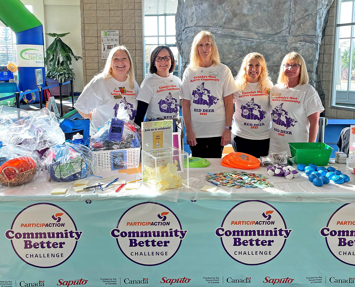 Red Deers 2022 ParticipACTION Community Challenge committee, which helped Red Deer win the $100,000 prize as Canadas Most Active Community. Get in on the movement at participaction.com/programs/community-challenge.
