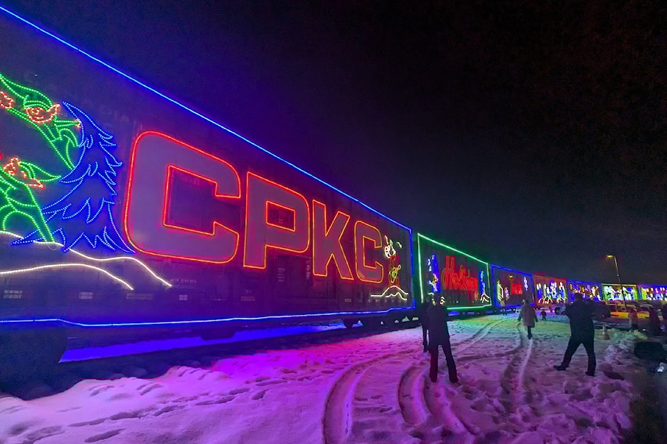 Christmas joy fills Revelstoke with the Holiday Train. 