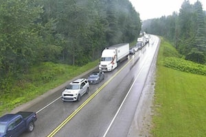 Vehicle incident stalls Highway 1 traffic west of Revelstoke