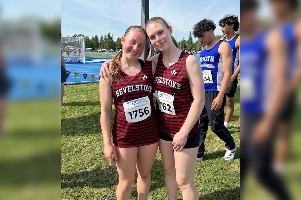 Revelstoke Secondary School athletes at the BC High School Track & Field Championships in Langley from Thursday to Saturday, June 5 to 7.