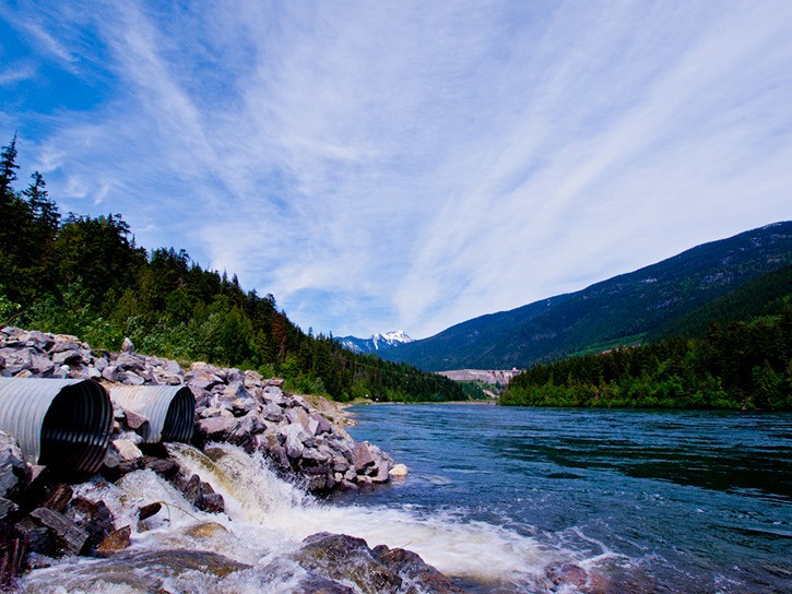 BC Hydro altering operations due to construction at Mica Dam