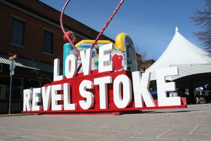 The Love Revelstoke sign was pretty impressive.