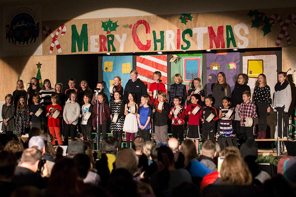 Begbie View Elementary performed their Christmas Concert on Wednesday evening exploring how different cultures around the world celebrate the holiday season. (Jocelyn Doll/Revelstoke Review)