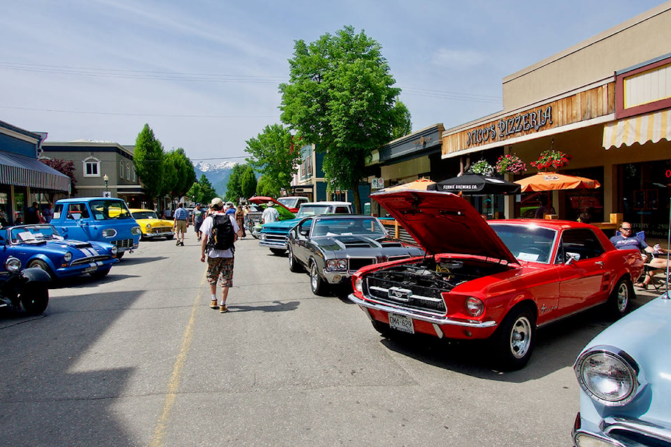The Revelstoke Vintage Car Club hosted the 10th Annual Mountain Paradise Show and Shine on June 1. (Tyler Jay - Revelstoke Review)