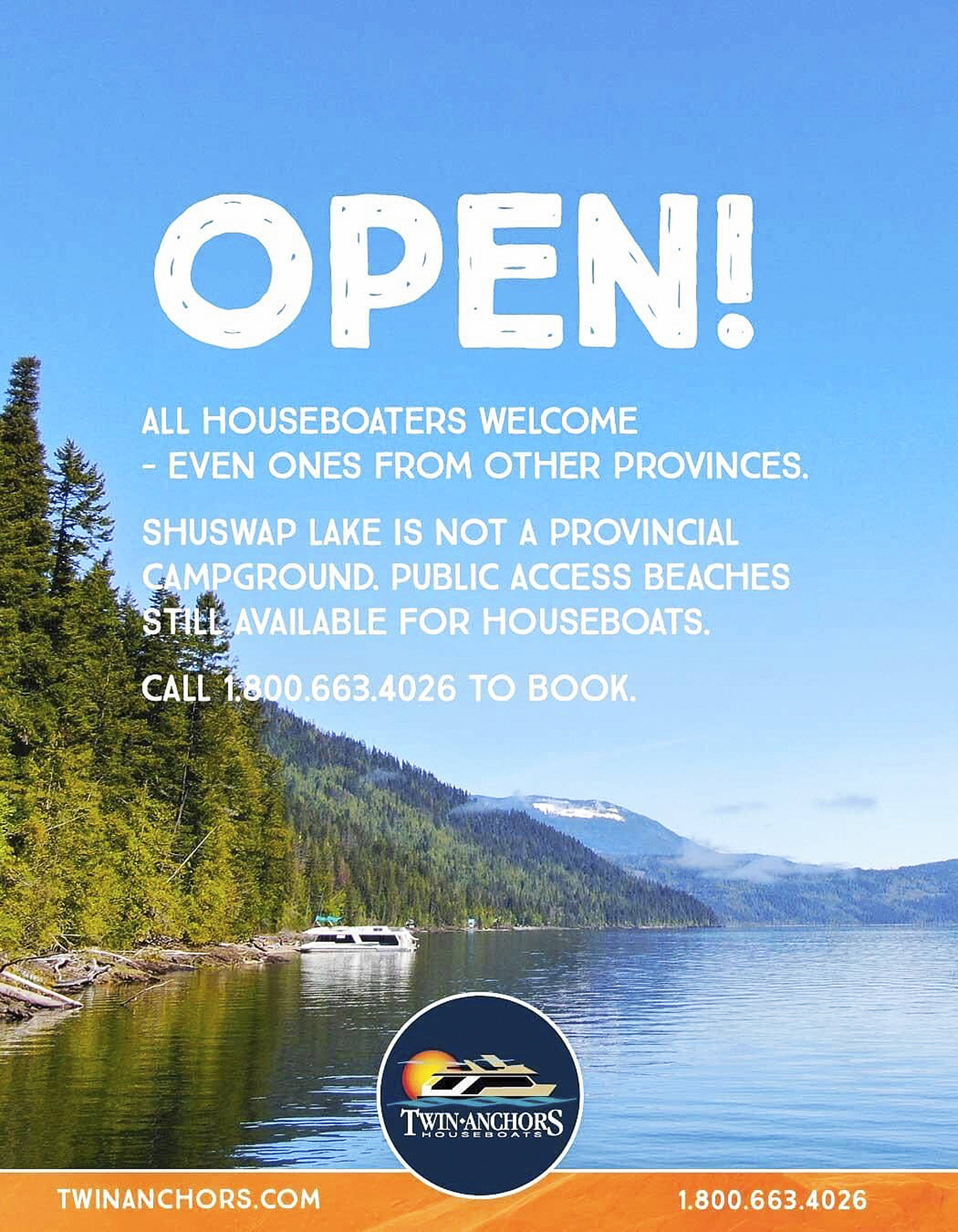 Houseboat company partly owned by Shuswap MLA withdraws controversial