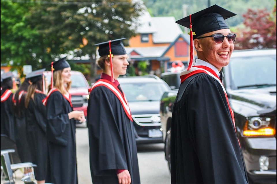 There are 63 graduates this year. (Liam Harrap/Revelstoke Review)