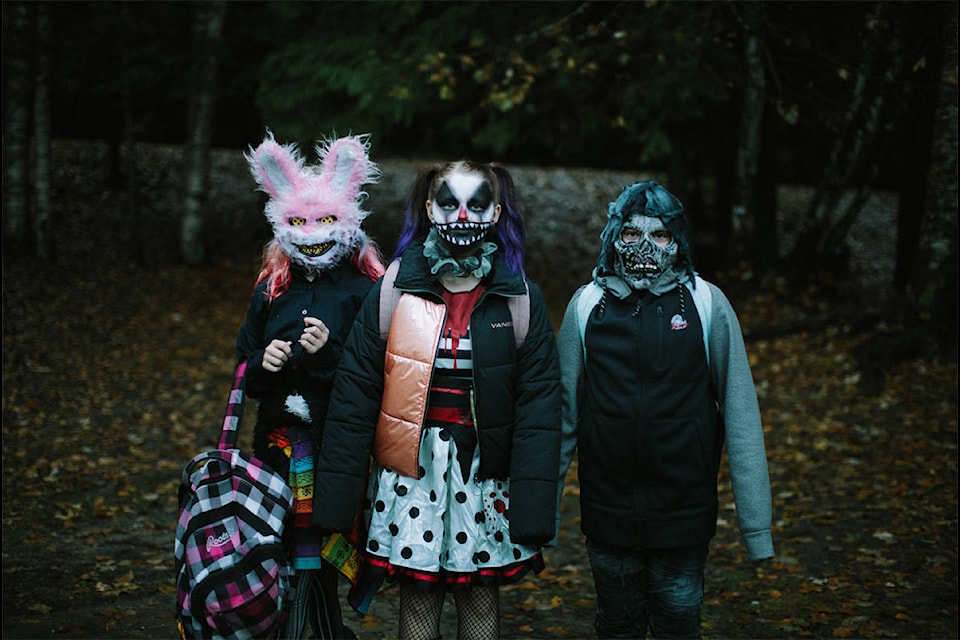 Scary trio. (Photo by Jenna Low)
