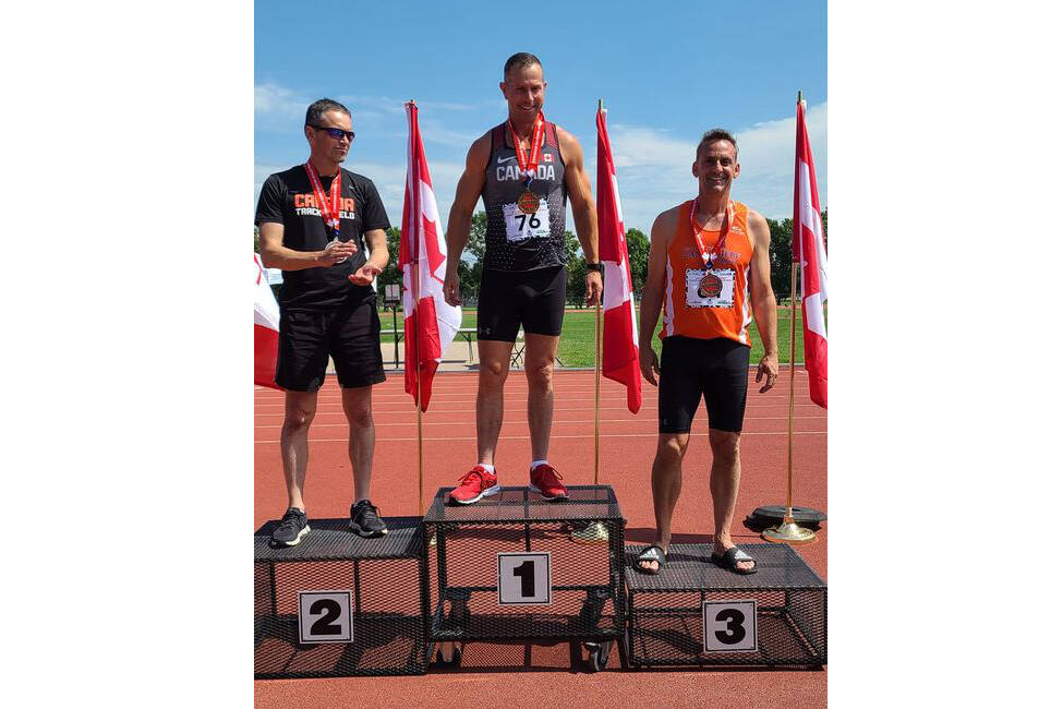 Okanagan athlete masters Regina track Revelstoke Review