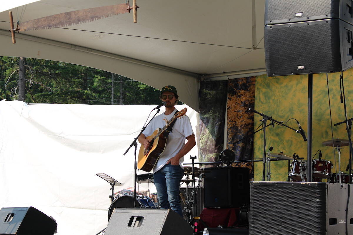 Cale Norseworthy opens up the Landing stage. (Zachary Delaney)