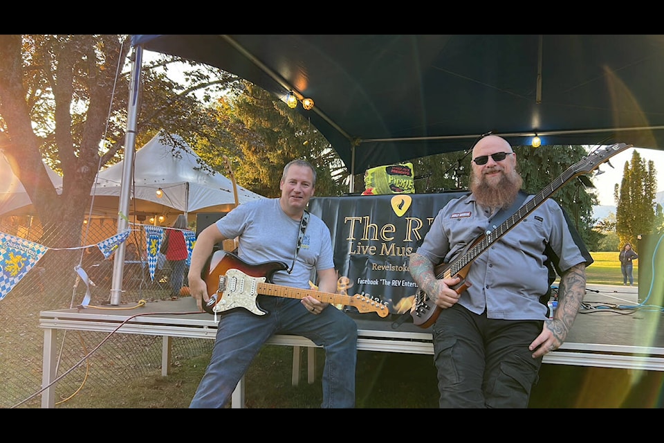The Rev playing at Oktoberfest on Oct. 1. (Submitted by Chris Bostock)